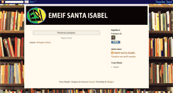 Desktop Screenshot of emeifsantaisabel.blogspot.com
