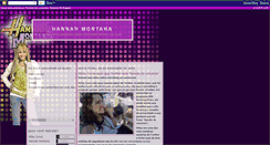 Desktop Screenshot of hannah-montanamc.blogspot.com