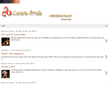 Tablet Screenshot of luciana-arruda.blogspot.com
