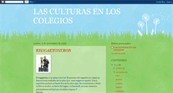 Desktop Screenshot of lasculturasenloscolegios.blogspot.com