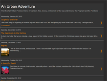 Tablet Screenshot of anurbanadventure.blogspot.com