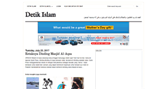 Desktop Screenshot of detikislam.blogspot.com