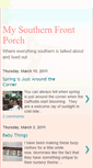 Mobile Screenshot of mysouthernfrontporch.blogspot.com