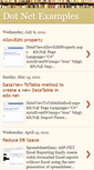 Mobile Screenshot of examplesdotnet.blogspot.com