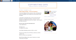 Desktop Screenshot of copywritingcafe.blogspot.com