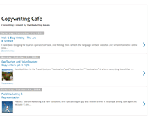 Tablet Screenshot of copywritingcafe.blogspot.com