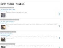 Tablet Screenshot of karenfrances.blogspot.com