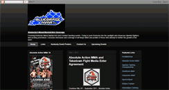 Desktop Screenshot of bluegrassmma.blogspot.com