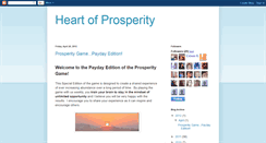 Desktop Screenshot of heartofprosperity.blogspot.com