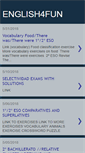 Mobile Screenshot of english4esl.blogspot.com