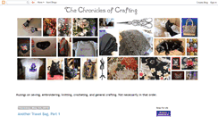 Desktop Screenshot of chroniclesofcrafting.blogspot.com