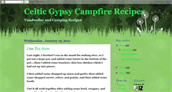 Desktop Screenshot of celticgypsycampfire.blogspot.com