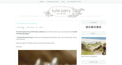 Desktop Screenshot of kylieparry.blogspot.com