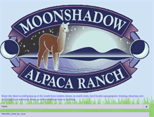 Tablet Screenshot of moonshadowalpacaranch.blogspot.com