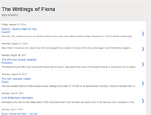 Tablet Screenshot of fionashearersblog.blogspot.com