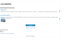 Tablet Screenshot of ciccio-cicci.blogspot.com