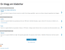 Tablet Screenshot of kladstilar.blogspot.com