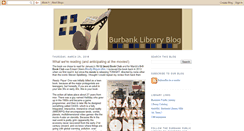 Desktop Screenshot of burbanklibrary.blogspot.com