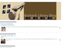 Tablet Screenshot of burbanklibrary.blogspot.com