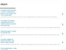 Tablet Screenshot of 24object.blogspot.com