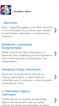 Mobile Screenshot of informaticabasica2009.blogspot.com