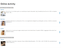 Tablet Screenshot of activityonlines.blogspot.com