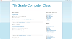 Desktop Screenshot of 7thcomputer.blogspot.com