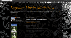 Desktop Screenshot of daystarmusicmin.blogspot.com