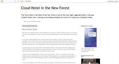 Desktop Screenshot of cloudhotel-newforest.blogspot.com
