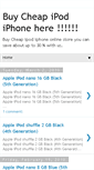 Mobile Screenshot of buy-cheap-ipod-iphone.blogspot.com