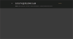 Desktop Screenshot of luluquilling.blogspot.com