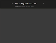 Tablet Screenshot of luluquilling.blogspot.com