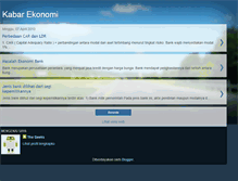 Tablet Screenshot of kabarekonomi.blogspot.com