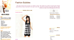 Desktop Screenshot of fashion-bubbles.blogspot.com