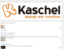 Tablet Screenshot of conviteskaschel.blogspot.com