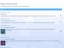 Tablet Screenshot of dave-homeschooldad.blogspot.com