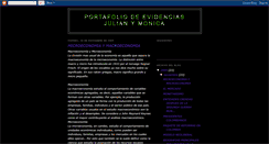 Desktop Screenshot of portafoliojulianymonica.blogspot.com