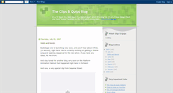 Desktop Screenshot of clipsquips.blogspot.com