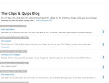 Tablet Screenshot of clipsquips.blogspot.com