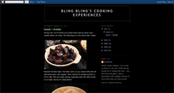 Desktop Screenshot of blingfood.blogspot.com