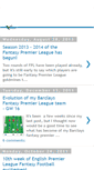 Mobile Screenshot of fantasypremierleagueblog.blogspot.com