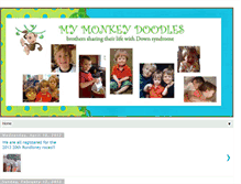 Tablet Screenshot of mymonkeydoodles.blogspot.com