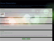 Tablet Screenshot of knowdissociation.blogspot.com