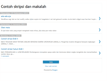 Tablet Screenshot of contoh-skripsi-makalah.blogspot.com