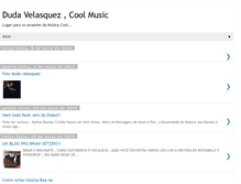 Tablet Screenshot of dudavelasquezcoolmusic.blogspot.com