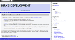 Desktop Screenshot of dirkdev.blogspot.com