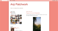 Desktop Screenshot of anjipatchwork.blogspot.com