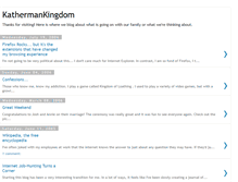 Tablet Screenshot of kathermankingdom.blogspot.com