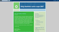Desktop Screenshot of cursocope2007.blogspot.com