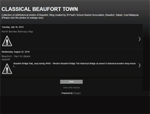 Tablet Screenshot of beauforttown.blogspot.com